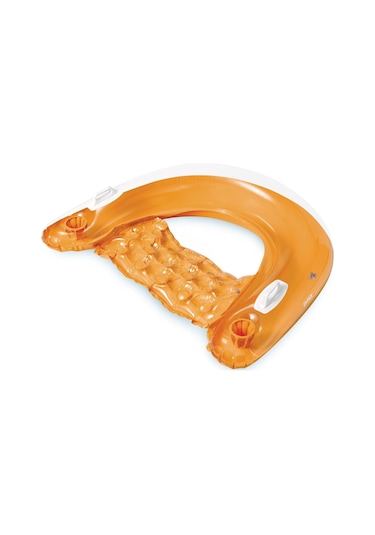 Intex Sit'n Float Aufblasbarer Poolsessel, Halbtauchig, Aufblasba