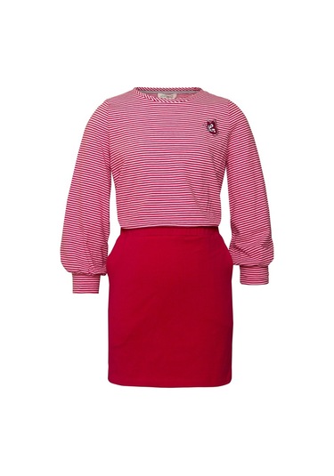 Brz Kids Kız Çocuk Kırmızı Elbise Kırmızı