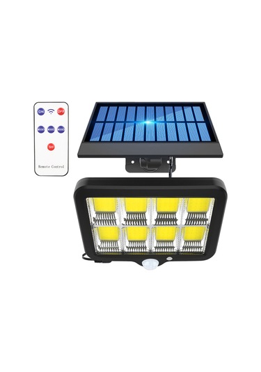 Homyl Pır Hareket Sensörü Bahçe Duvar Lambası Sokak Uzaktan 160cob Diğer