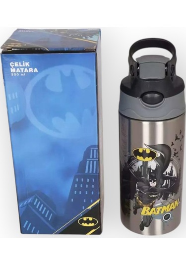 J.k. Anaokul Çantası + Çift Gözlü Kalemlik - Çelik Suluk&matara 1 Çok Renkli