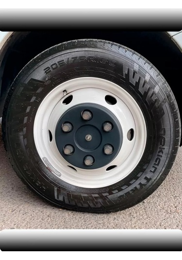 Gradicom Gazel R16 Siyah Delikli Jant Kapakları 180397163