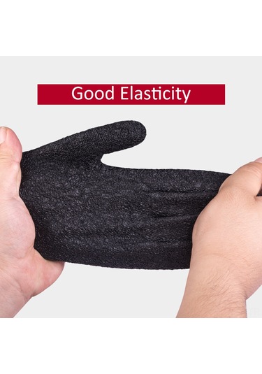 Yaleker Sol El Bilekli Lateks Avcı Eldiveni - Kayma Engeli Ve Manyetik Kanca Özelliği