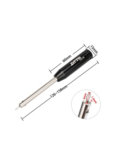 Geeroyoo Ztto Bisiklet Jant Teli Anahtarı - Titanyum Renk, Alüminyum Alaşım, 39g Hafif Çok Renkli