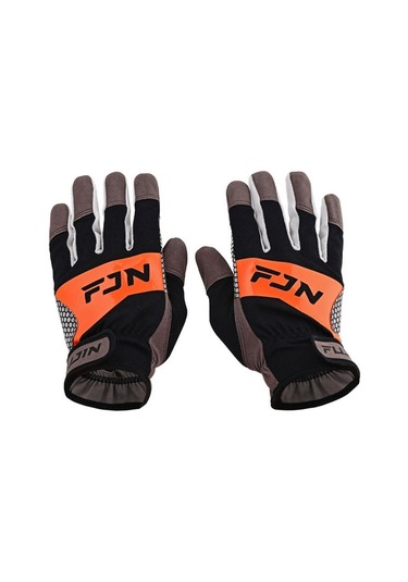 Fujin Pro Angler Trolling Gloves Black L/xl Siyah