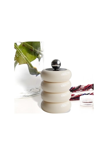 Homyl Pamuklu Çubukla Saklama Kutusu Banyo Kürdan Tutucu Için