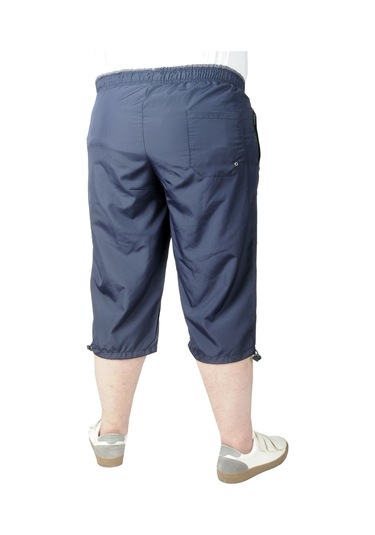 Mode Xl Büyük Beden Erkek Deniz Şortu Long 21450 Lacivert 001