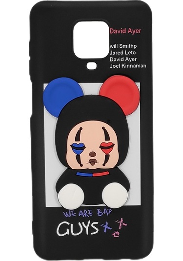 Nettech Xiaomi Redmi Note 9 Pro Uyumlu Three D Case Seri Arka