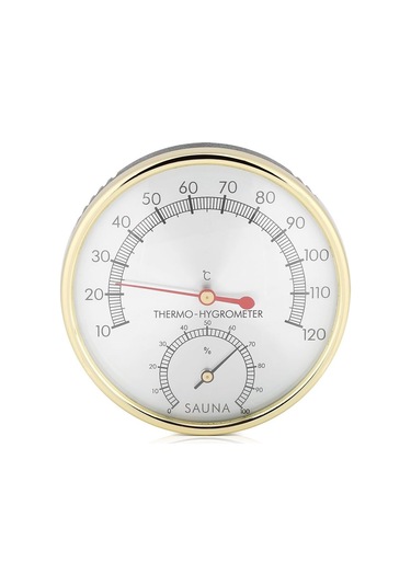 Sauna Odası Termometresi, Metal Kadranlı Termometre Higrometre Sauna Odası İç Mekan Termometresi