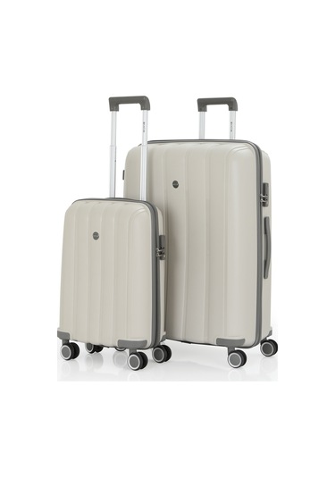 Mçs Polipropilen 2li Valiz Seti Büyük & Kabin V305 S21yy1000077-set 00424 2'li Set Çok Renkli