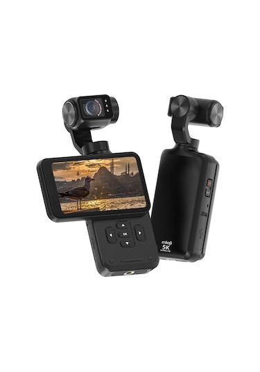 Mioji Pocket 3 5k 30FPS 48MP 3 Eksenli Gimbal Kamera