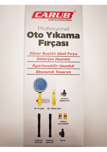 Oto Yıkama Fırçası Mop Saplı Profesyonel Br0922559