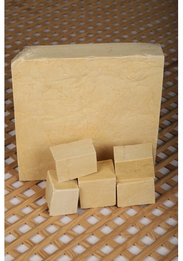 Şık Kalıp Kostiksiz Saf Orjinal El Yapımı Doğal Hakiki Zeytağlı Sabun 500 G