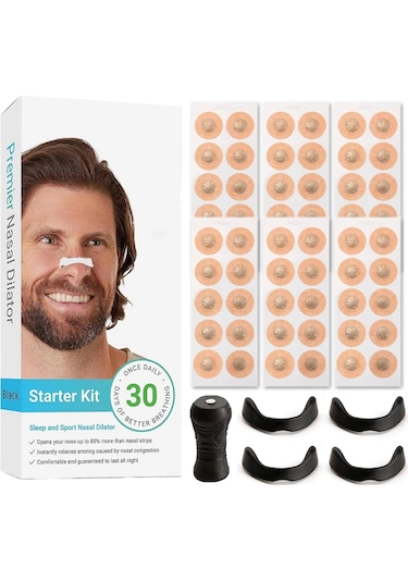 Spor Burun Dilatör Uyku Burun Solunum Dilatörler Başlangıç Kiti Burun Nefes Şeritleri Manyetik Burun Şeritleri Horlamayı Azaltın Turuncu