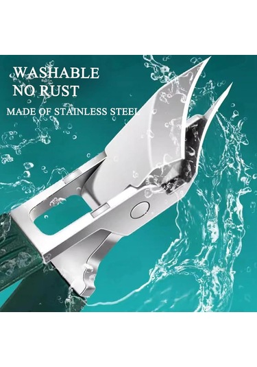 Shineyee Kavisli Geniş Ağızlı Tırnak Makası Seti - Çok Fonksiyonlu Ve Taşınabilir