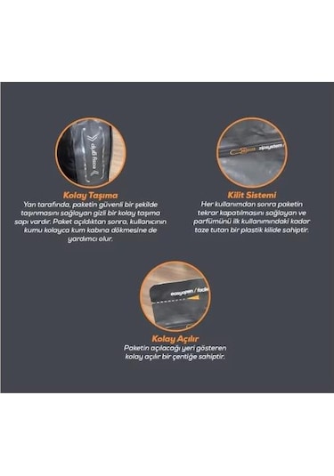 CatsGREY Premium Vanilya ve Mandalina Kokulu Tozsuz Topaklanan İn