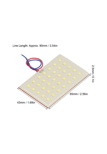 Maiyame 5w Smd Led Modül, 35 Adet 2835 Led Çip, 350lm Parlaklık, Güneşli Çim Lambaları İçin İdeal