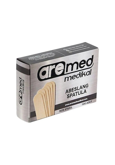 Aremed Abeslang Tahta Dil Çubuğu Basacağı 100 Adet