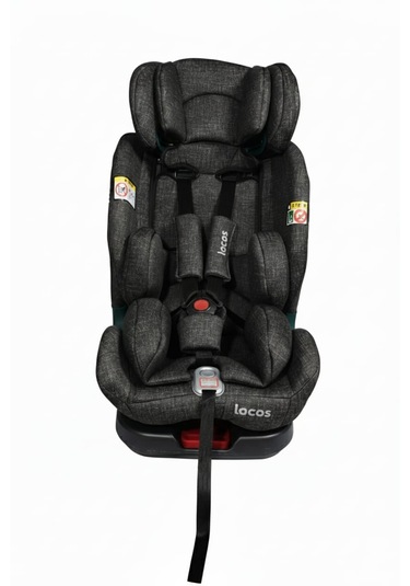 Locos 0-36 Kg 360 Derece Dönebilen İsofixli Çocuk Oto Koltuğu Siyah