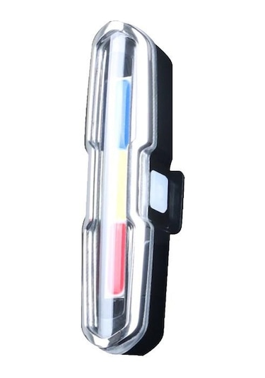 Forte GT Bisiklet USB şarjlı Led Kırmızı Mavi Beyaz Xbyc 6017-3