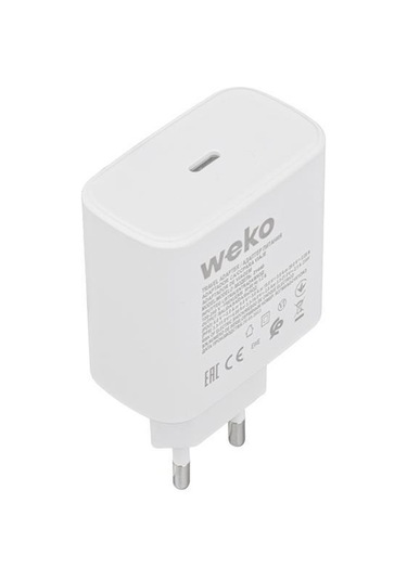 Weko Wk-21440 S11-c 25 Watt Telefon Şarj Başlık Adaptörü + Type-c To Type-c Kablo