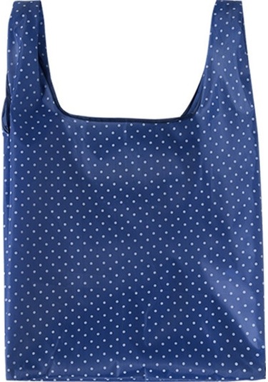 Ulzyvf Katlanabilir Çevre Dostu Alışveriş Çantası - Su Geçirmez, Dayanıklı, Taşınabilir Lacivert Lacivert