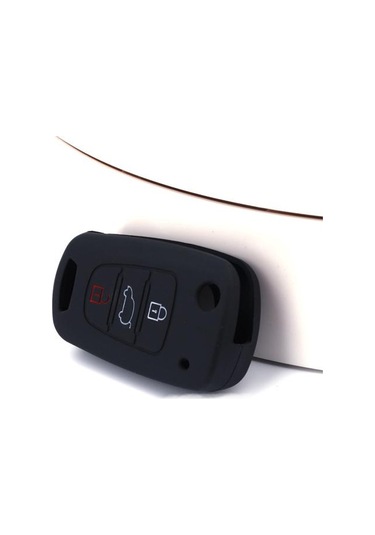 Pembe Silikon Araba Anahtarı Durum Uzaktan Kapak Çevirin Çanta Koruyucu Tutucu Hyundai Uyumlu I30 I35