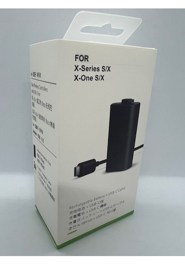 Xbox Series S-x Gamepad Batarya + Şarj Kablolu Set