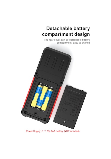 Springsun Habotest Ht607 El Tipi Dijital Termo-higrometre: Sıcaklık/nem/çiy Noktası Ölçer, Maks/min/veri Özellikli