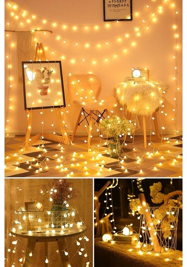 Trendpoint 20 Ledli 3 Metre Şerit Led Sembollü Kablolu Süsleme De