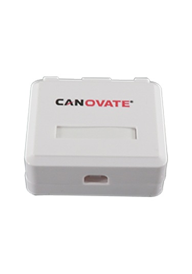 Canovate 25 Adet Veri Priz Kutusu 2 Port Sıva Üstü Beyaz