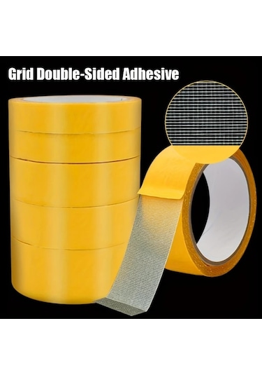 Xuweiwei Güçlü Çift Taraflı Bant 10m 1 2 3 5cm Geniş İç Dış Mekan