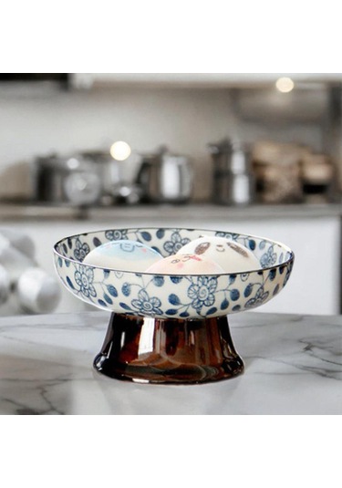 Suntek Tatlı Aperatif Tepsisi Masa Dekoru Yuvarlak-yaprak