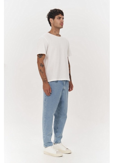 Mai Collection Mai Studios Co. Tanner Buz Mavi Erkek Jean Pantolon Buz Mavi