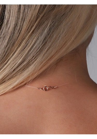 Lucente Boyun Zinciri 925 Ayar Gümüş Zeka Zinciri 306895776 Altın