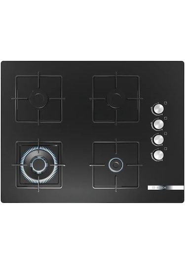 Bosch POH7C6O12O Wok Gözlü Cam Ankastre Ocak