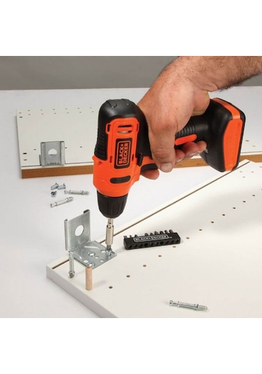 Black+Decker LD12SP 12V 1.5 Ah Li-ion Entegre Akülü Vidalama