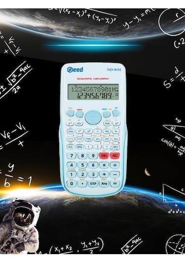 Need Nd-82m Mavi 240 Fonksiyonlu Bilimsel Hesap Makinesi Mavi