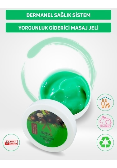 Dermanel Ayak Bakım Spreyi 100 ML + Dermanel Yorgunluk Giderici Masaj Jeli 250 G