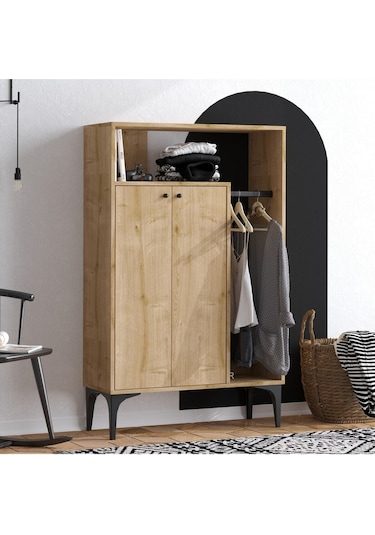 Decormet Bella Elbise Dolabı Dec0115 Çok Renkli