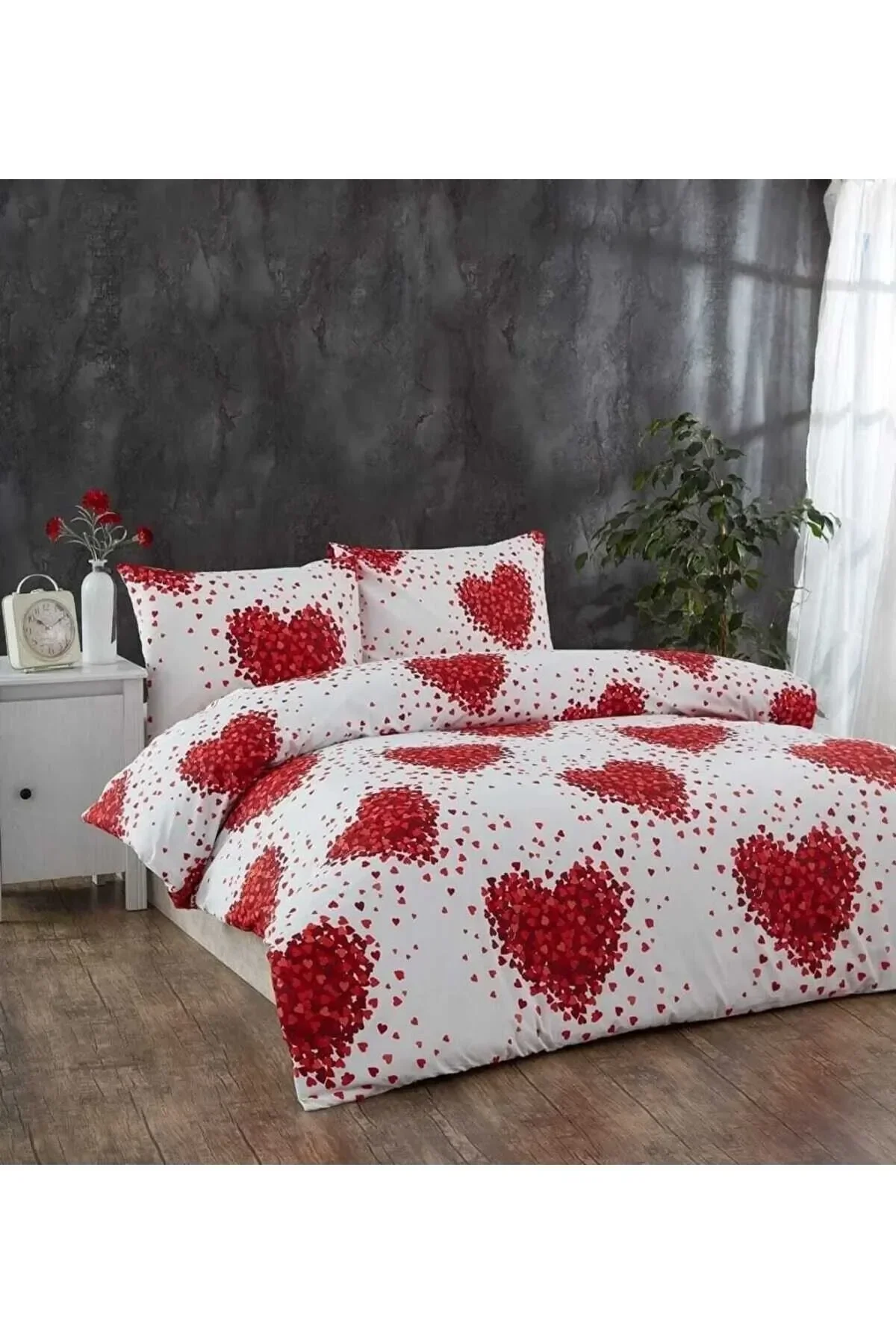 Tek Kişilik Premium Ranforce Yumuşak Dokulu Lastikli Çarşaf Takımı Mavi Ağaç