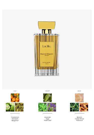 Lucille Majeste Erkek Parfüm Aromatik Koku, 100 Ml Edp