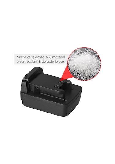 Tenfowee 18v-20v Lityum Pil Adaptörü - Bosch, Dewalt, Makita, Milwaukee Uyumlu Dönüştürücü