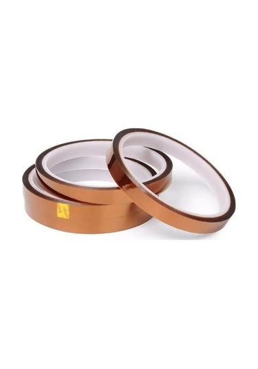 Pazly 1 Adet Genişlik 3-200mm Isı Bga Isı Yalıtımı Poliimid Yüksek Sıcaklık Yapışkan Bant 3d Baskı Korumak 100mm 100mm