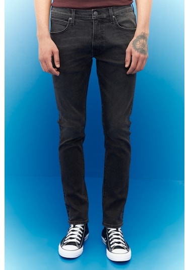 Lee Luke Slim Tapered Fit Normal Bel Esnek Jean Kot Pantolon L719ADER Antrasit