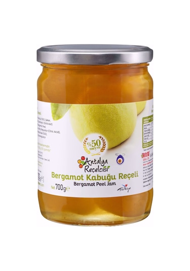Antalya Reçelcisi Bergamot Kabuğu Reçeli 700 G