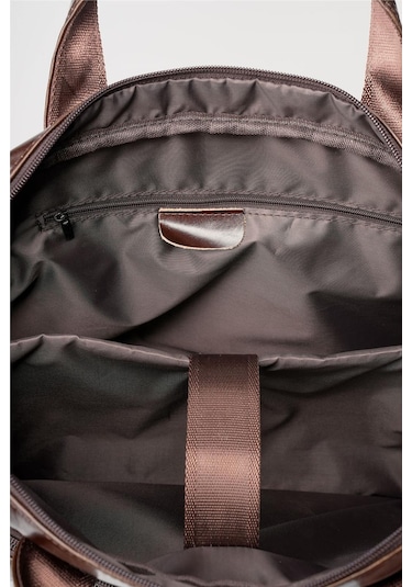 Ççs 71472 Hakiki Deri Evrak Çantası Kahve