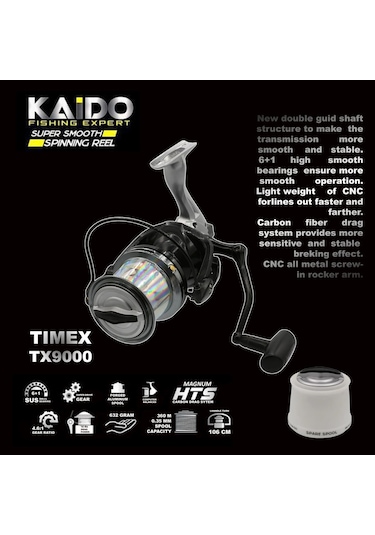 Kaido Timex 9000 Surf Olta Makinesi