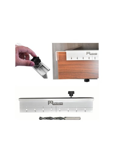 Hassas Kulp Delme Sabitleme Ve Montaj Aparatı 224 Mm