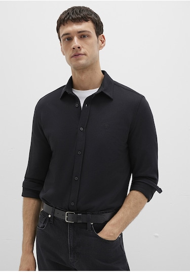 Mavi - Siyah Gömlek 0210294-900 Siyah
