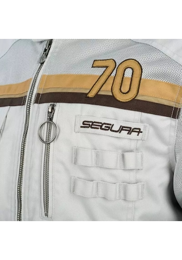 Segura Mojo Beyaz Motorcu Montu